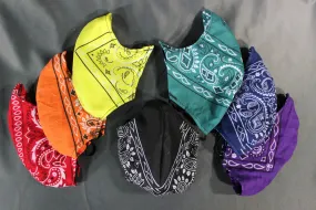 100% Cotton Bandana Facemask with Filter Pouch