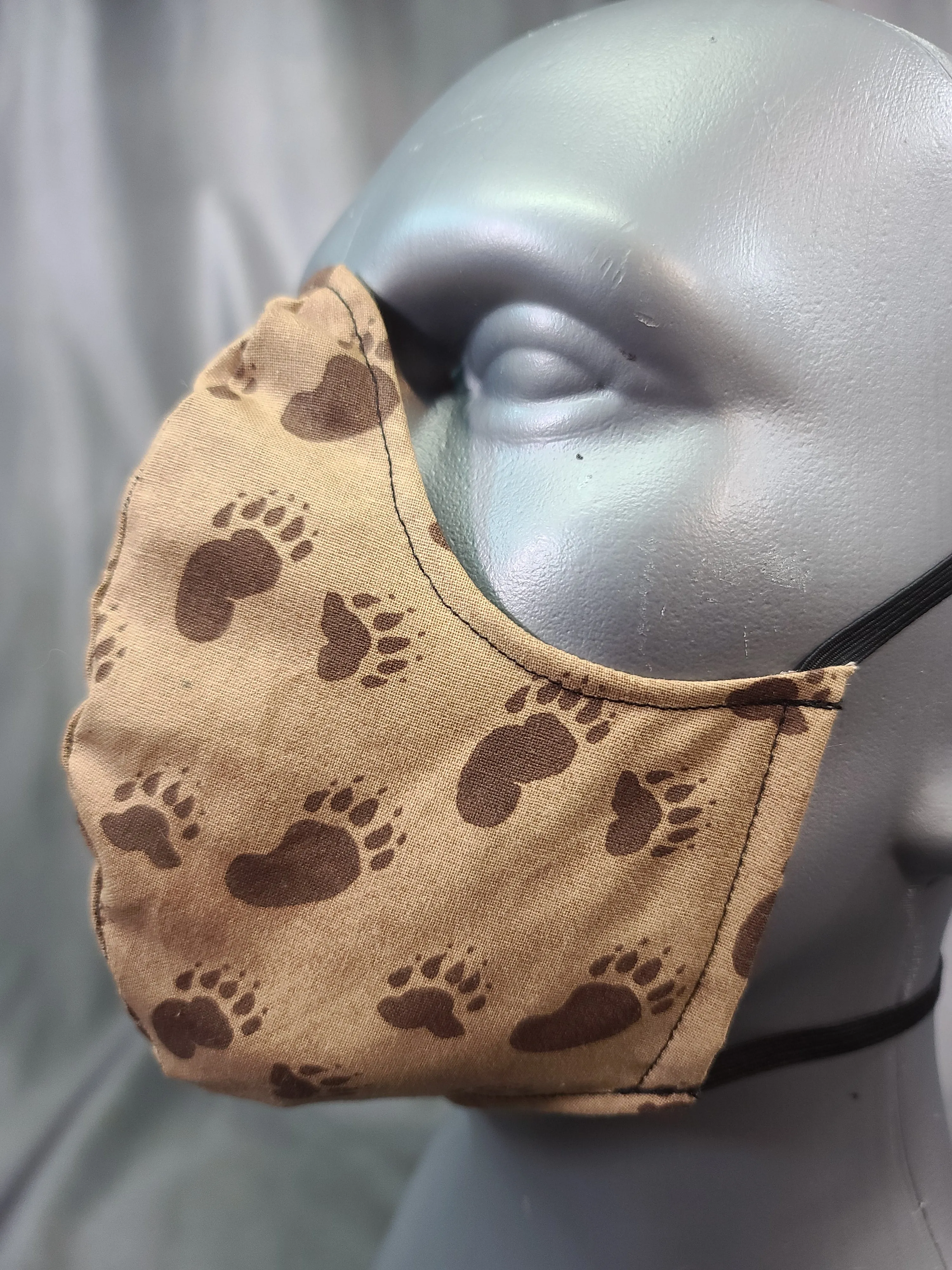 100% Cotton Bandana Facemask with Filter Pouch