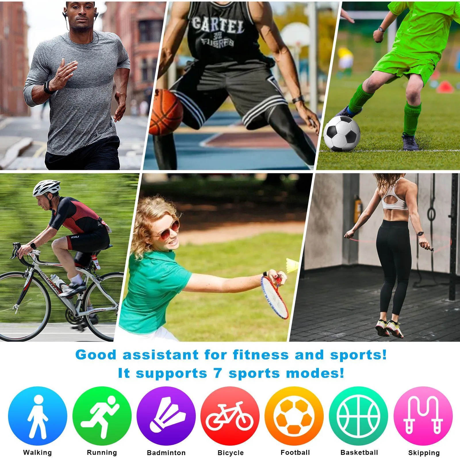 1.28'' Touch Screen Smartwatch Handsfree Bluetooth Sport Fitness Tracker