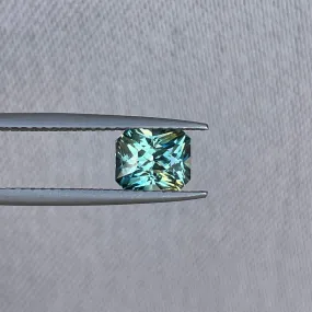 1.75 ct Certified Natural Green Sapphire