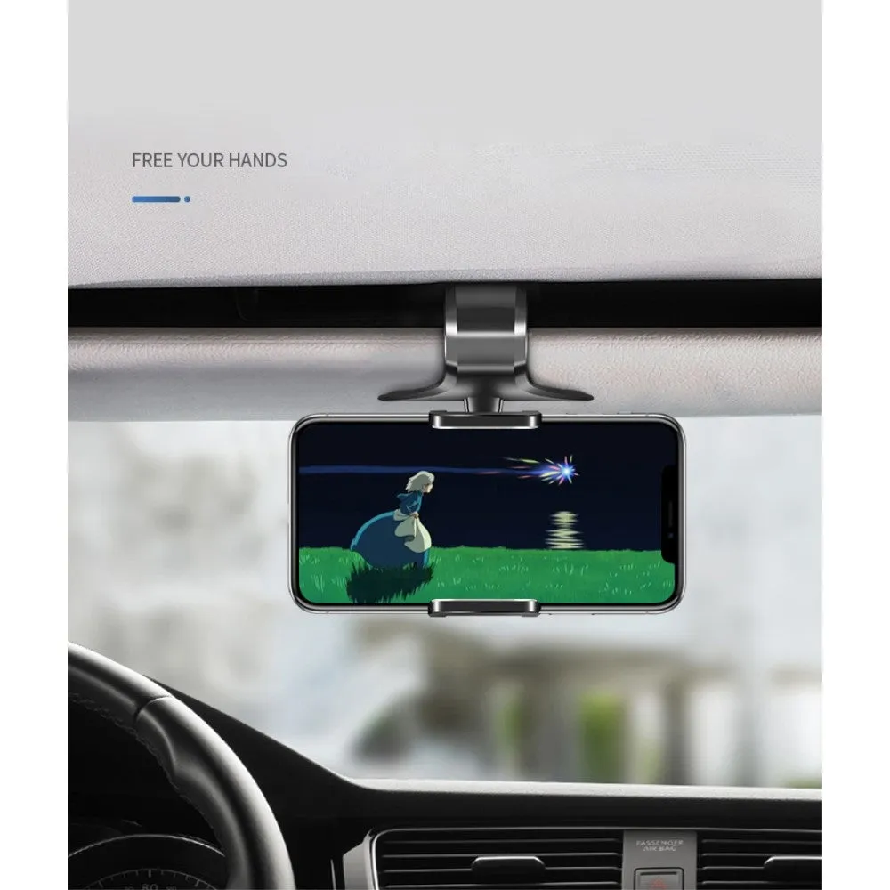 3 in 1 Car GPS Smartphone Holder: Dashboard / Visor Clamp   AC Grid Clip for myPhone Compact - Black
