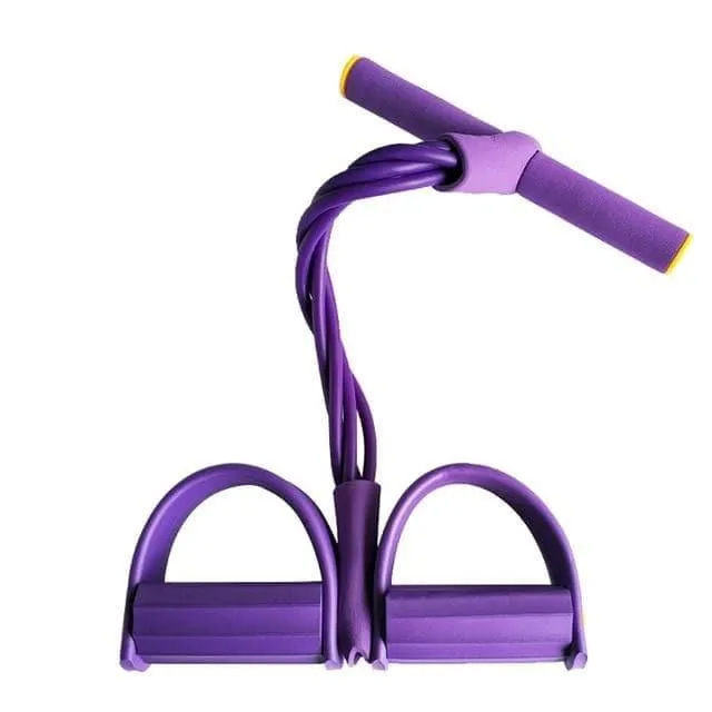 4 Exercise (Working out) Resistance Bands Rower