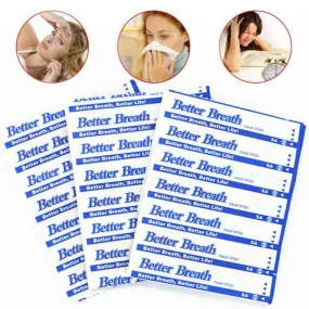 50-500Pcs Breathe Nasal Strips Snoring Anti Snoring Strips Health Care