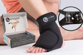 ActiveWrap® FOOT | ANKLE Heat  & Ice Wrap | #1 Ankle Sprain Relief Ice Wrap