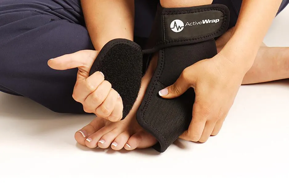 ActiveWrap® FOOT | ANKLE Heat  & Ice Wrap | #1 Ankle Sprain Relief Ice Wrap