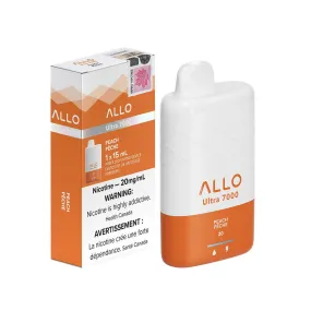 Allo Ultra 7000 Peach Disposable Vape Pen