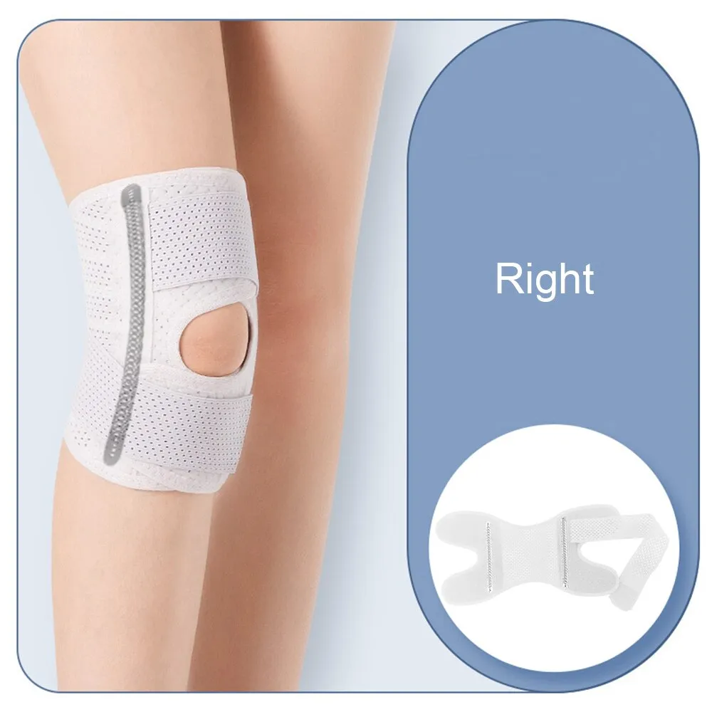 Anyfit 1PC Sports Kneepad 41-49cm Black Elastic Fitness Gear Knee Cushioning Padding Equipment Right Brace Protector