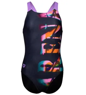Arena Junior Prism V Back One Piece Swimsuit