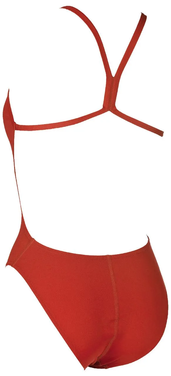 Arena Ladies Team Solid Lightech Back One Piece