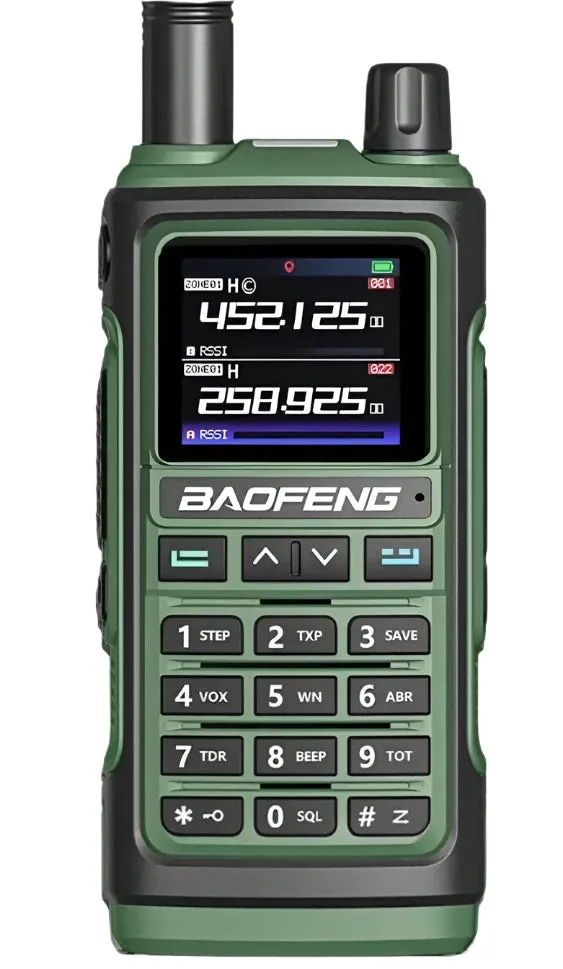 Baofeng UV-17 PRO GPS Air Band Walkie Talkie 999CH Wireless Copy Frequency NOAA Six Bands Amateur Ham Two Way Radio for Hunting