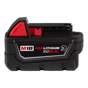 Battery - Milwaukee M18™ REDLITHIUM™ XC5.0 Resistant Battery, 48-11-1850R