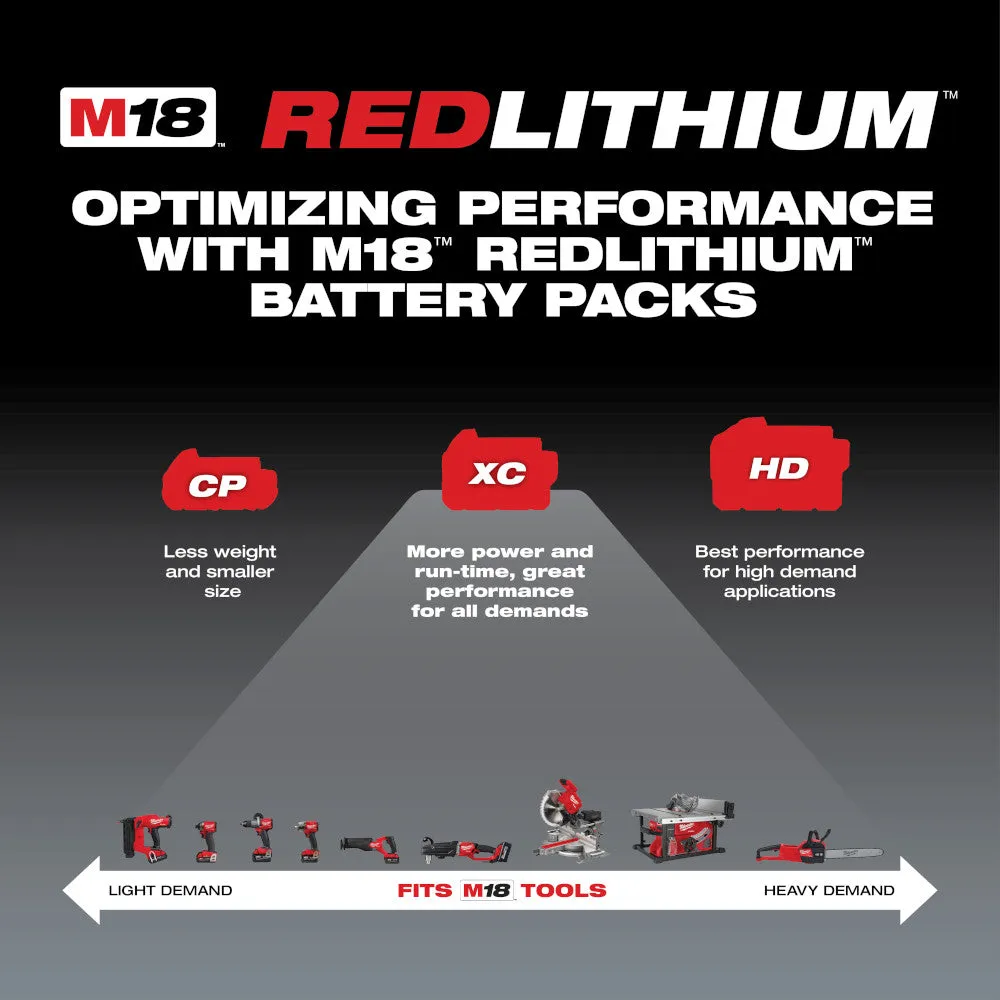 Battery Pack - Milwaukee M18™ REDLITHIUM™ XC 4.0 Extended Capacity Battery Pack, 48-11-1840