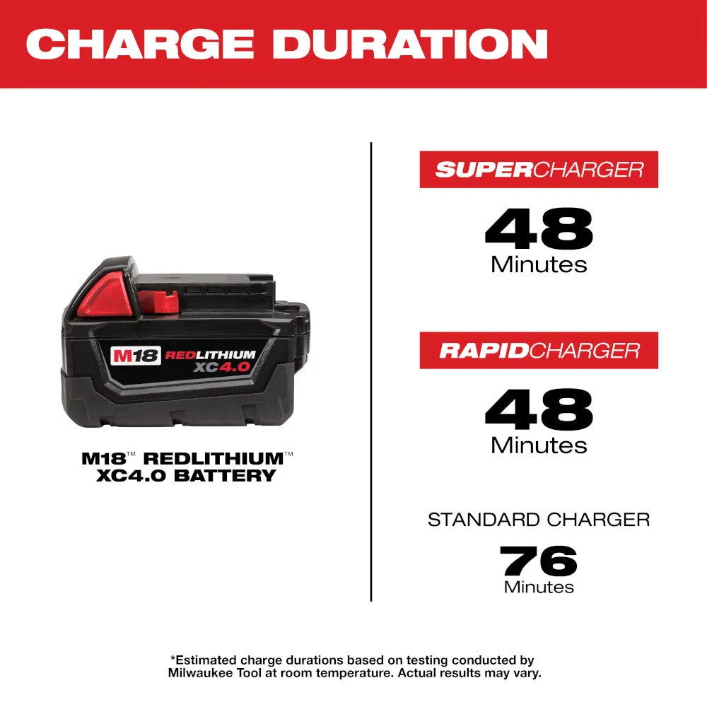 Battery Pack - Milwaukee M18™ REDLITHIUM™ XC 4.0 Extended Capacity Battery Pack, 48-11-1840