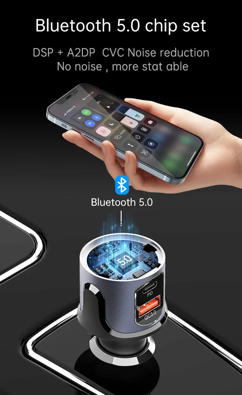 Bc72 Car  Fast  Charging  Head PD Charger QC 3.0