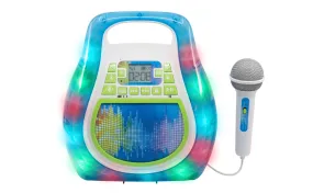 Bluetooth Karaoke Machine for Kids - Blue