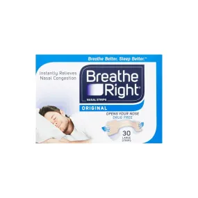 Breathe Right Natural Large 30 Nasal Strips