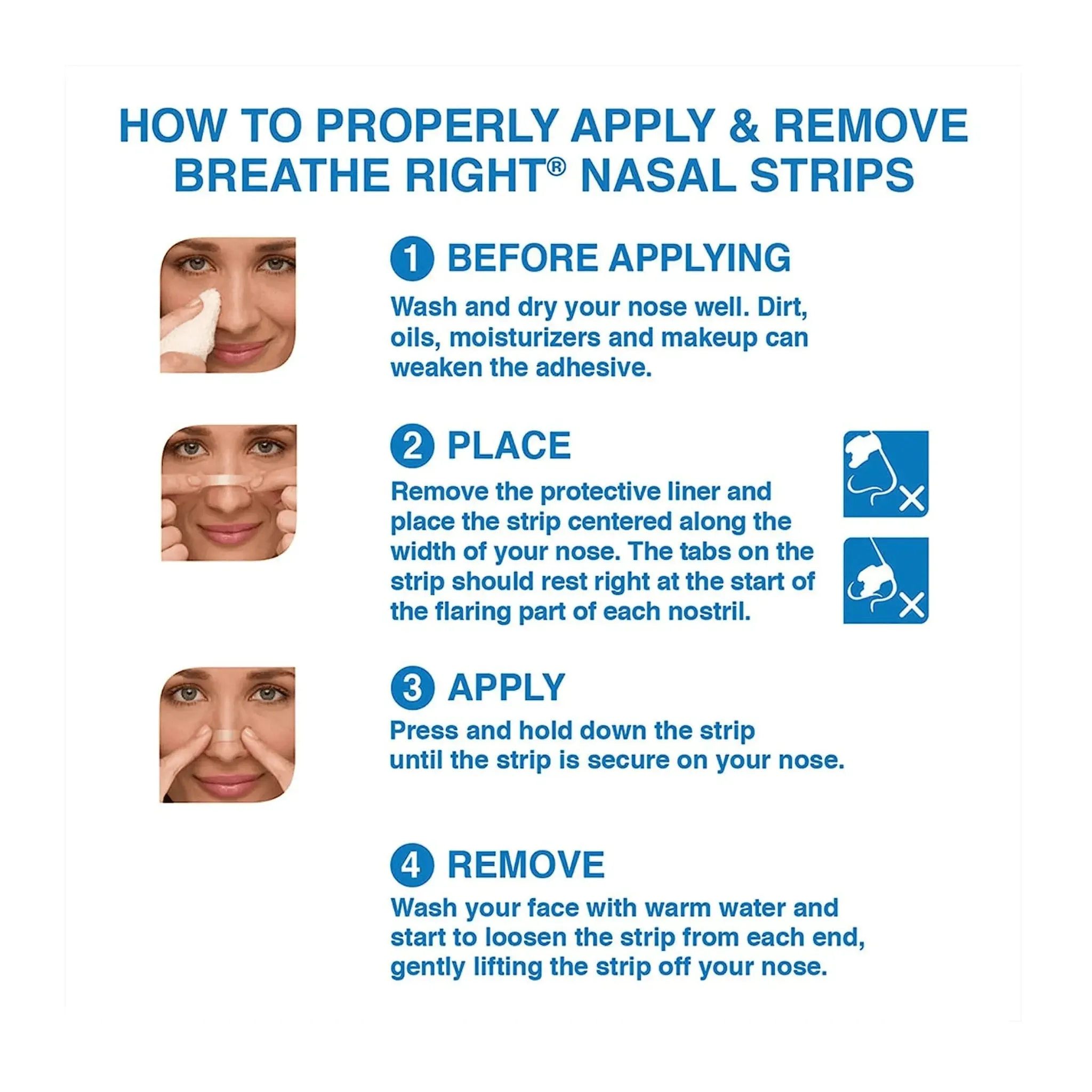 Breathe Right Natural Large 30 Nasal Strips