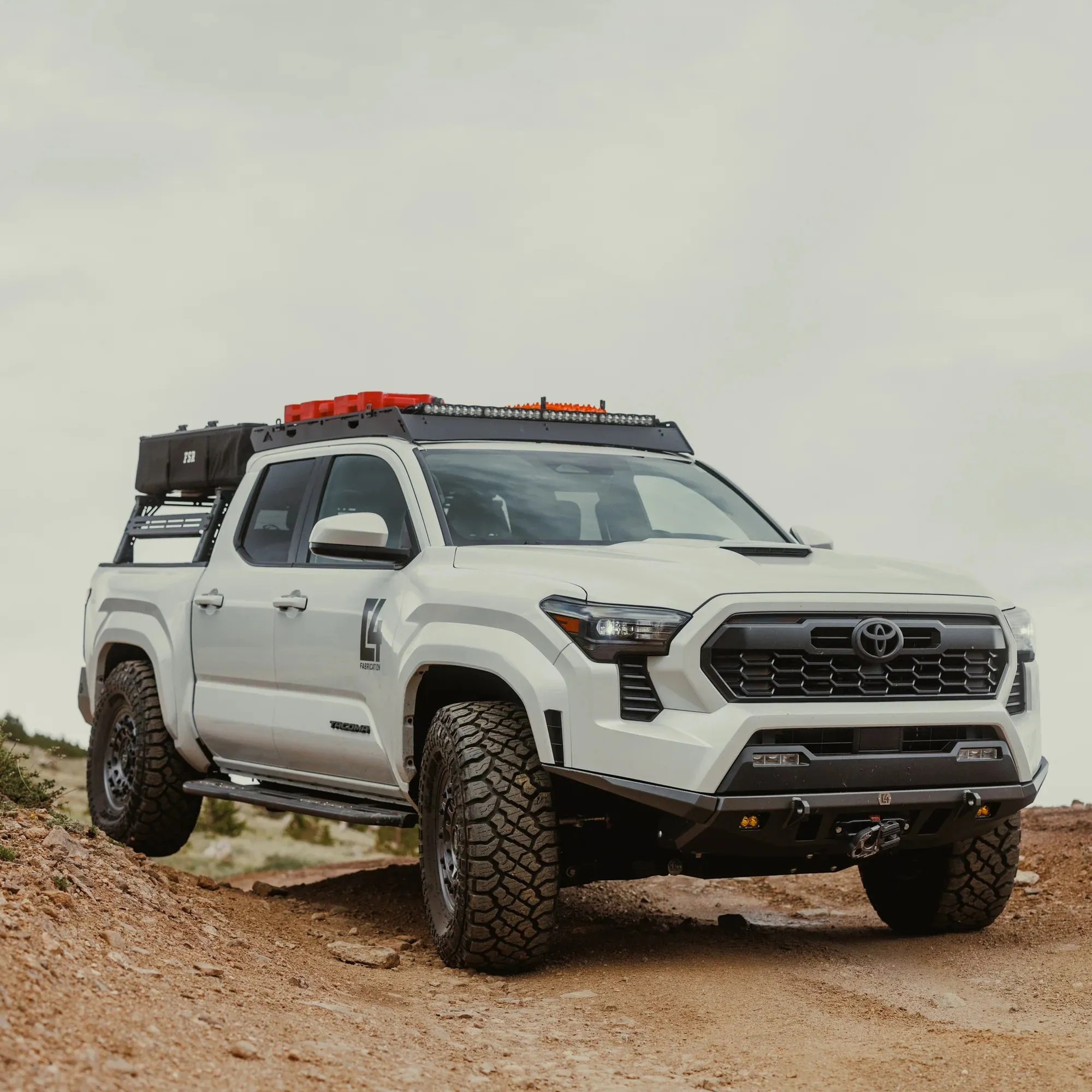 C4 Fabrication 2024  Tacoma Front Lo-Pro Winch Bumper