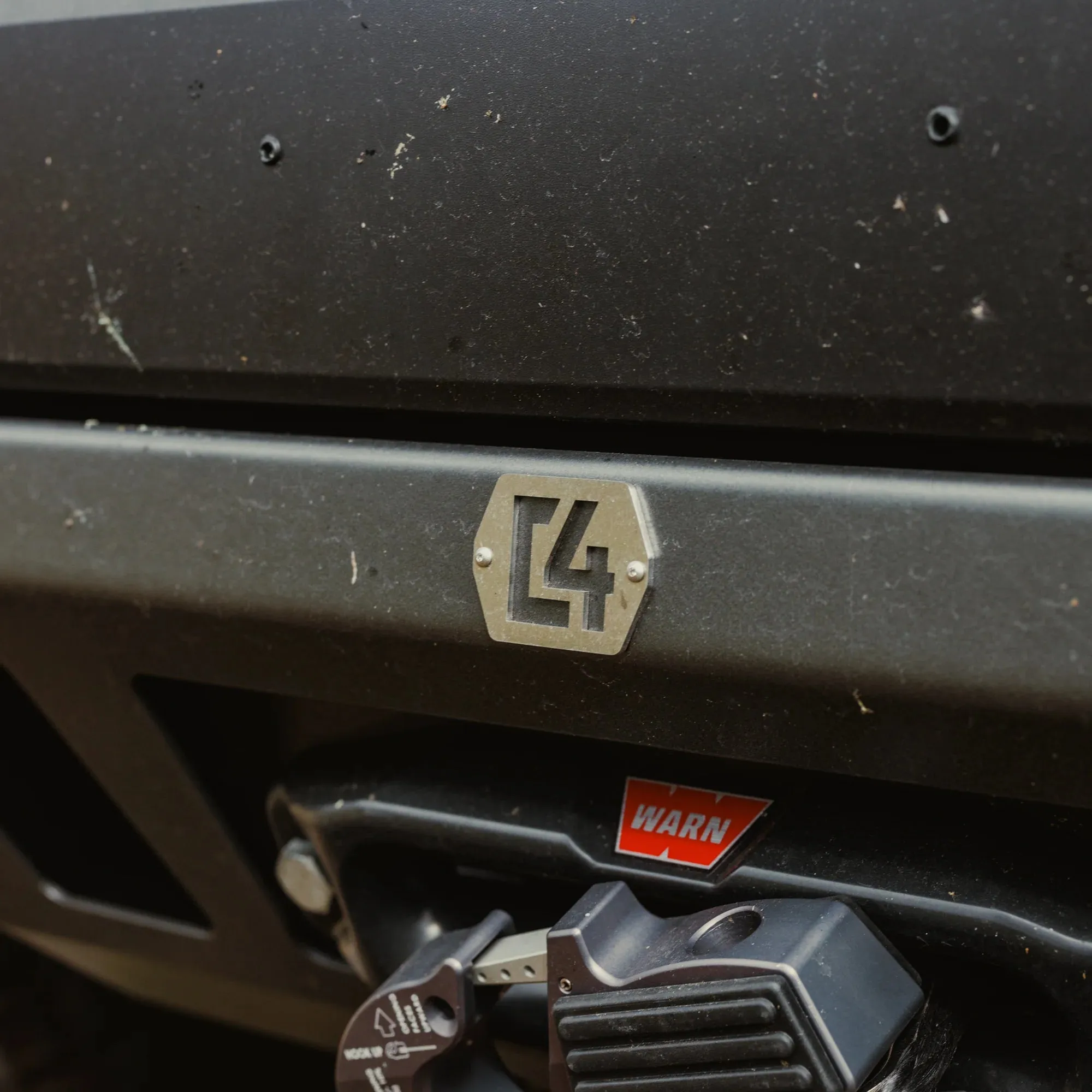 C4 Fabrication 2024  Tacoma Front Lo-Pro Winch Bumper