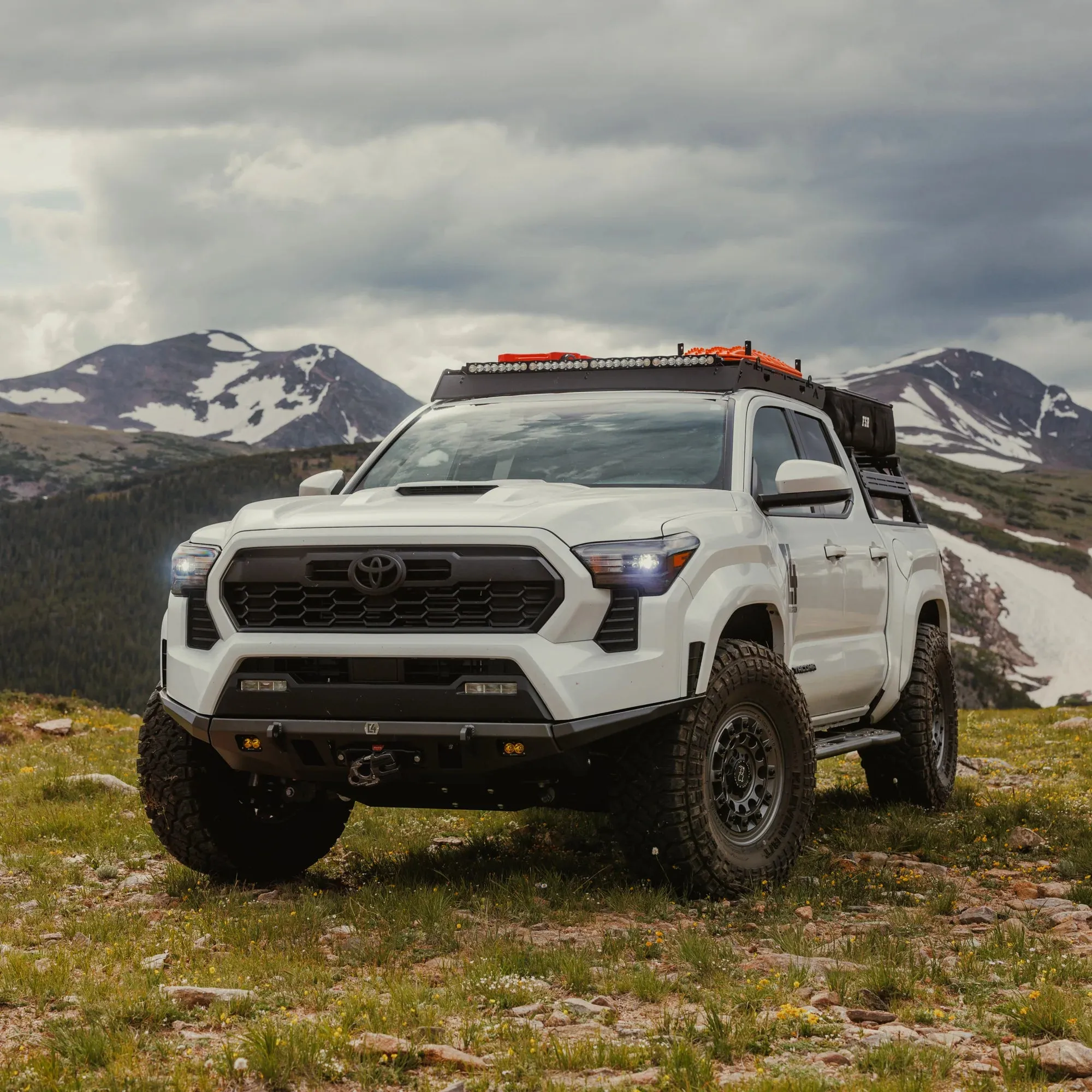 C4 Fabrication 2024  Tacoma Front Lo-Pro Winch Bumper