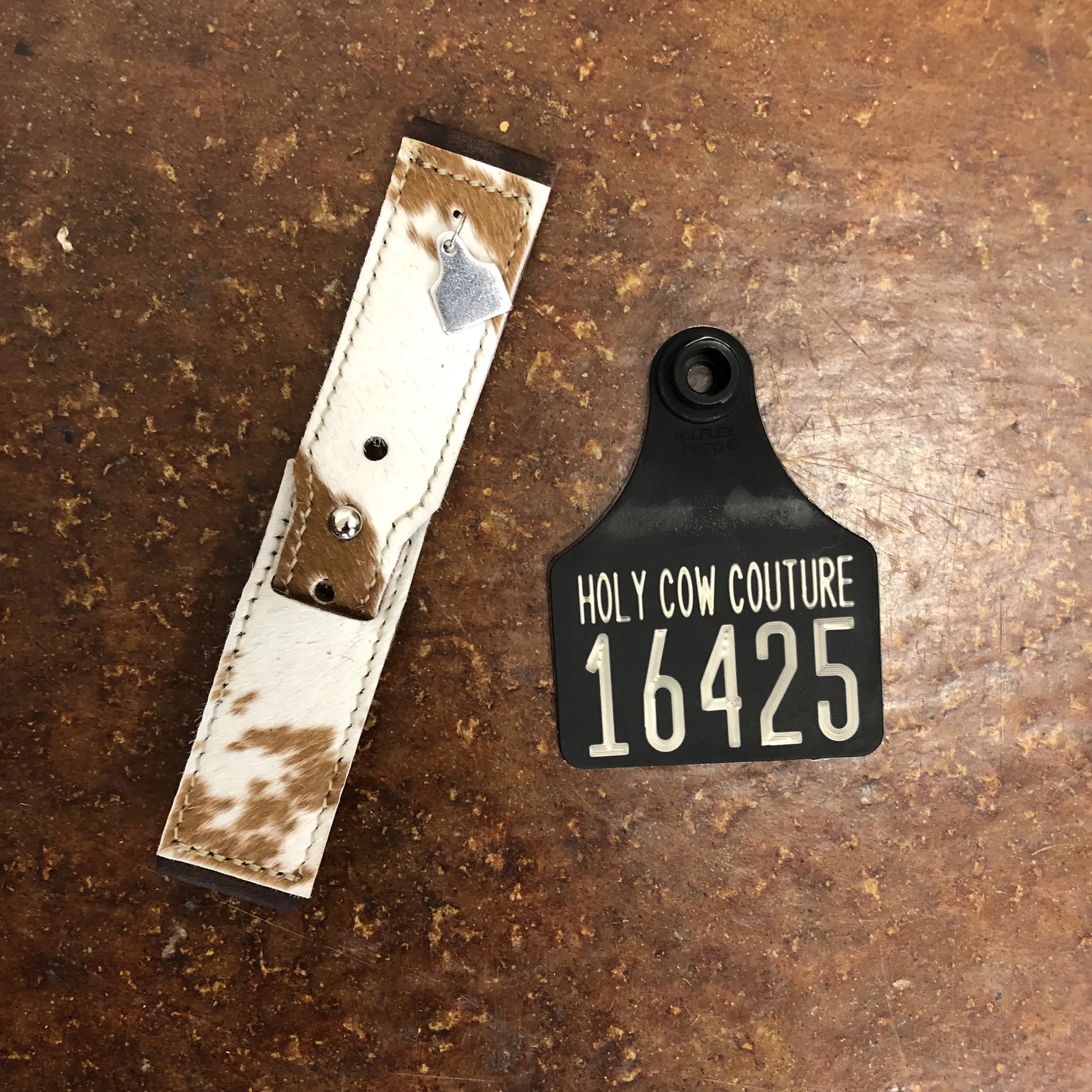 Calf Cowhide Apple Watch Band - Small #16425