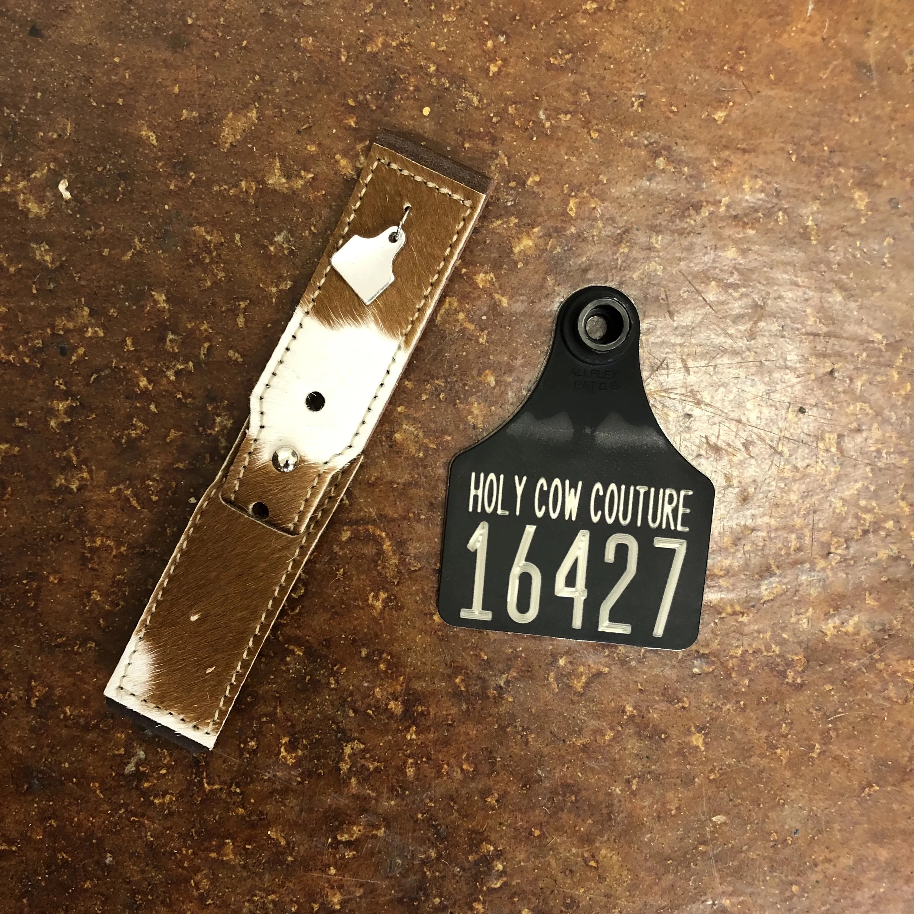 Calf Cowhide Apple Watch Band - Small #16427