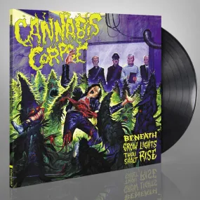 Cannabis Corpse "Beneath Grow Lights Thou Shalt Rise" Black Vinyl