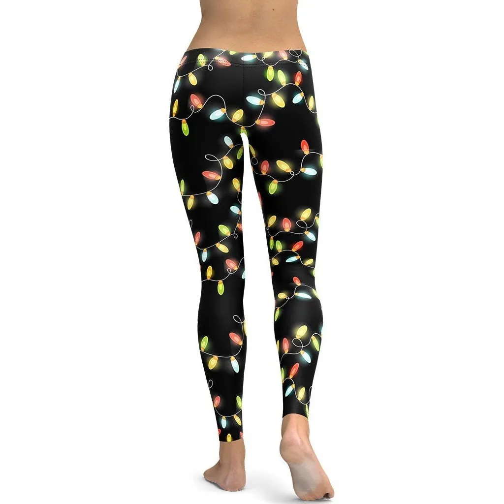 Christmas Lights Leggings