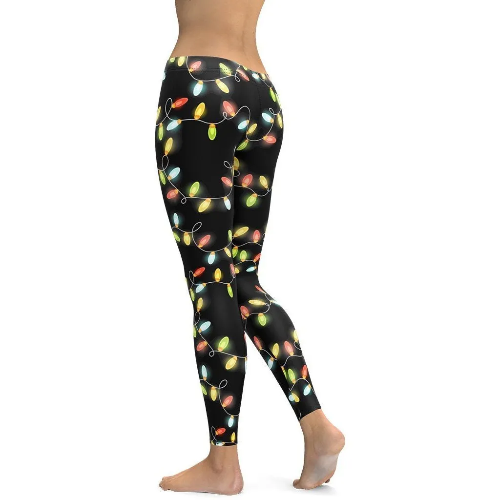 Christmas Lights Leggings