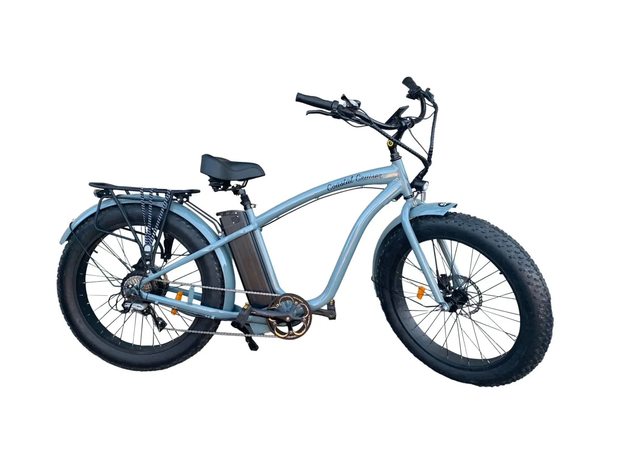 Coastal Cruiser 52V  26 Over 750W Step Over Ebike 26x4 Fat Tire Fat Tire Cruiser