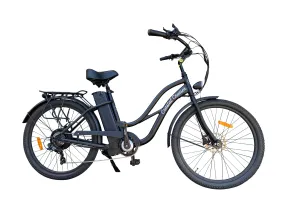 Coastal Cruiser Classic Beach Cruiser Step Thru Electric Bike - 500W, 48V 15Ah