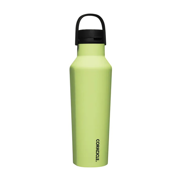Corkcicle 20 oz Sport Canteen-Neon Lights Citron