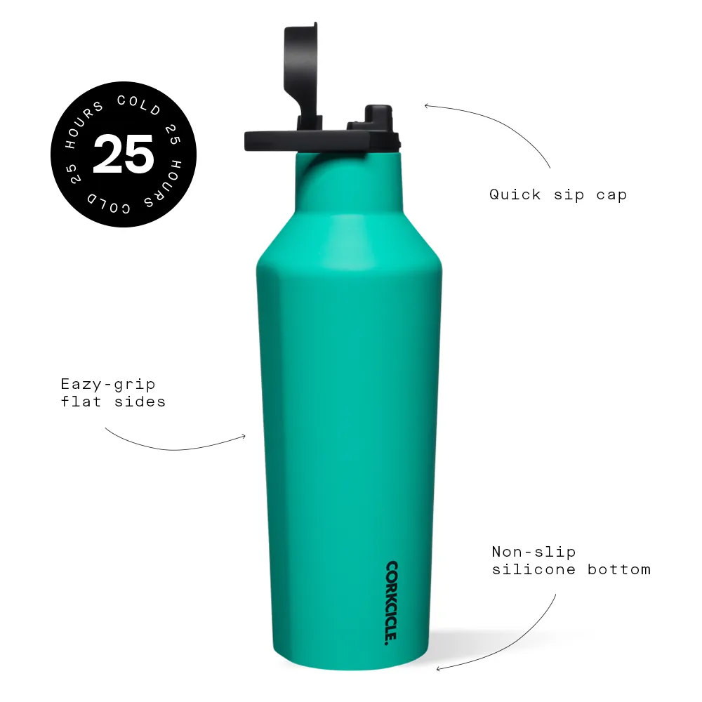 Corkcicle 20 oz Sport Canteen-Neon Lights Kokomo