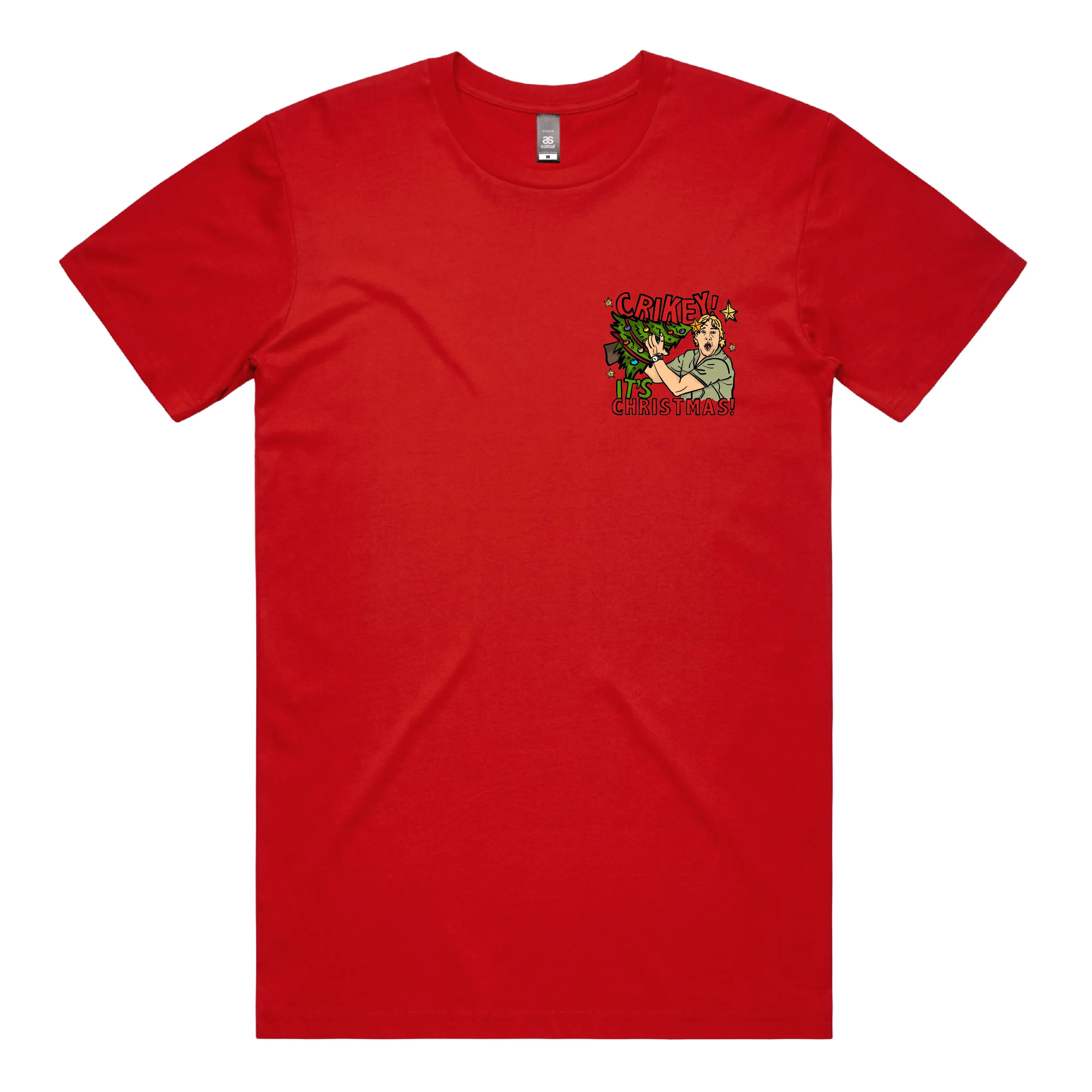 Crikey It’s Christmas 🐊🎄 - Men's T Shirt