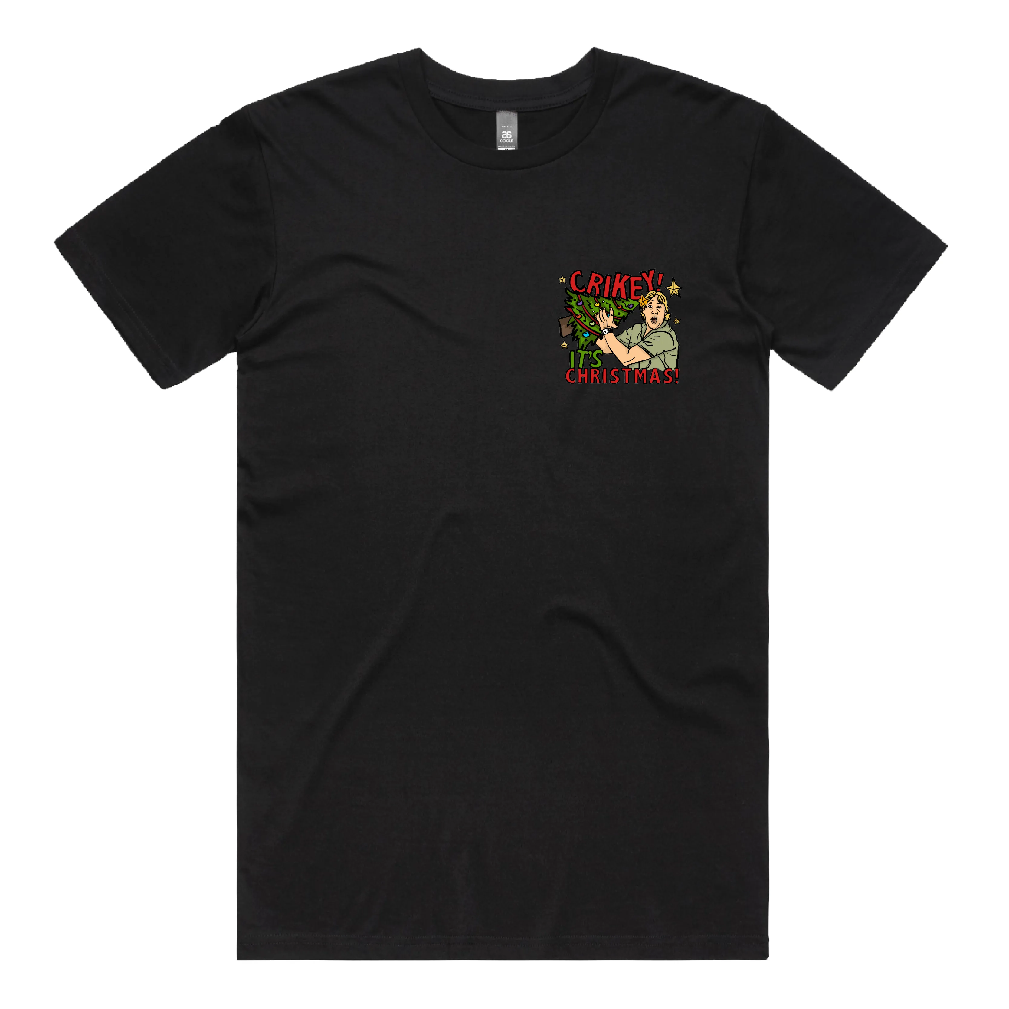 Crikey It’s Christmas 🐊🎄 - Men's T Shirt
