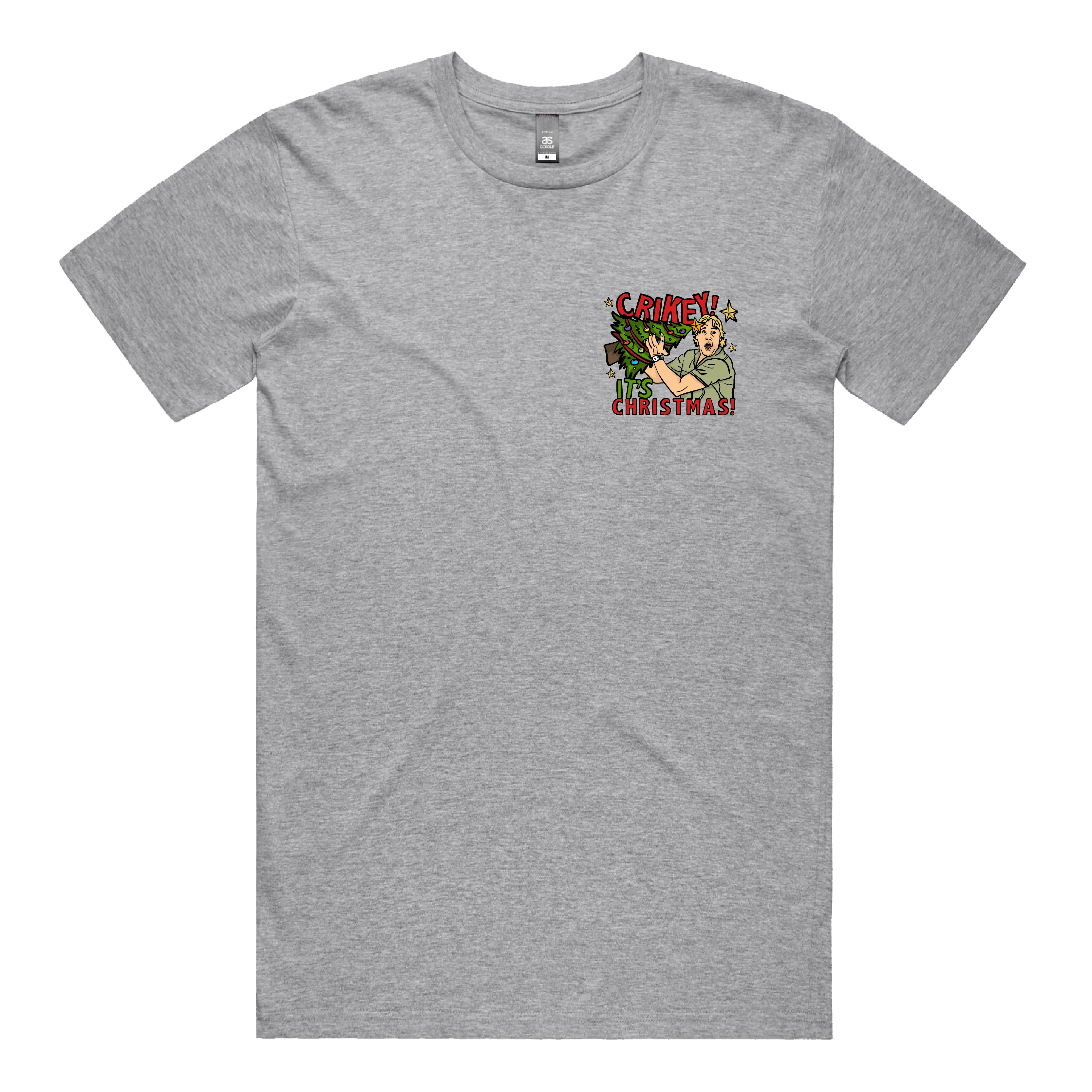 Crikey It’s Christmas 🐊🎄 - Men's T Shirt