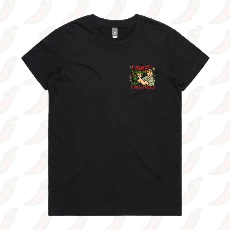 Crikey It’s Christmas 🐊🎄- Women's T Shirt