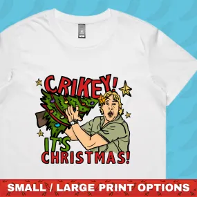 Crikey It’s Christmas 🐊🎄- Women's T Shirt