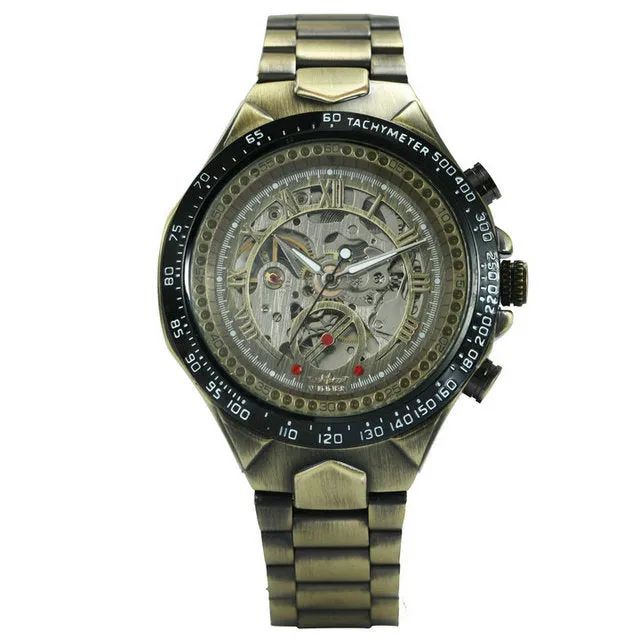 Designer Men Watches Automatic Mechanical WINNER Stainless Steel Watch Montre Certus Homme