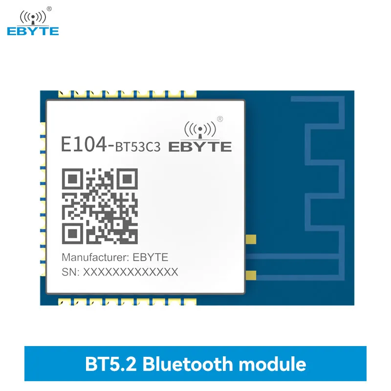 Ebyte E104-BT53C3 SMD blue tooth BT5.2 module Silicon Labs' original IC EFR32BG22 blue tooth 2.4g GFSK wireless module