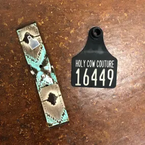 Embossed Leather Apple Watch Band - Small #16449
