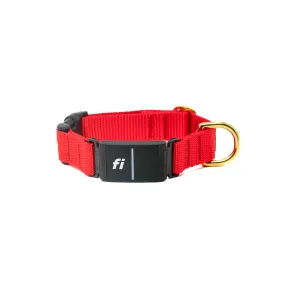Fi Collar Band - Bright Red