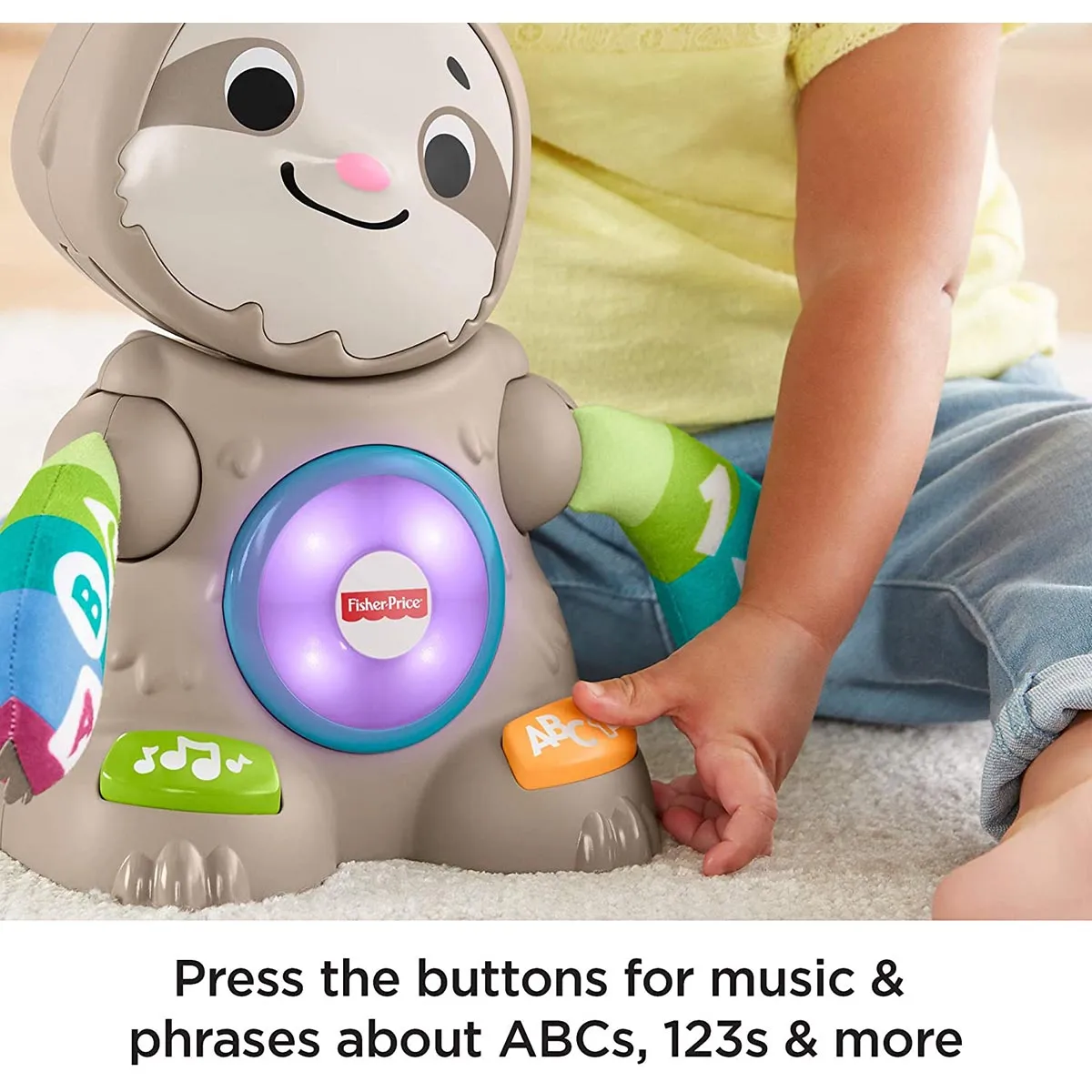 Fisher-Price Linkimals Smooth Moves Sloth Toy