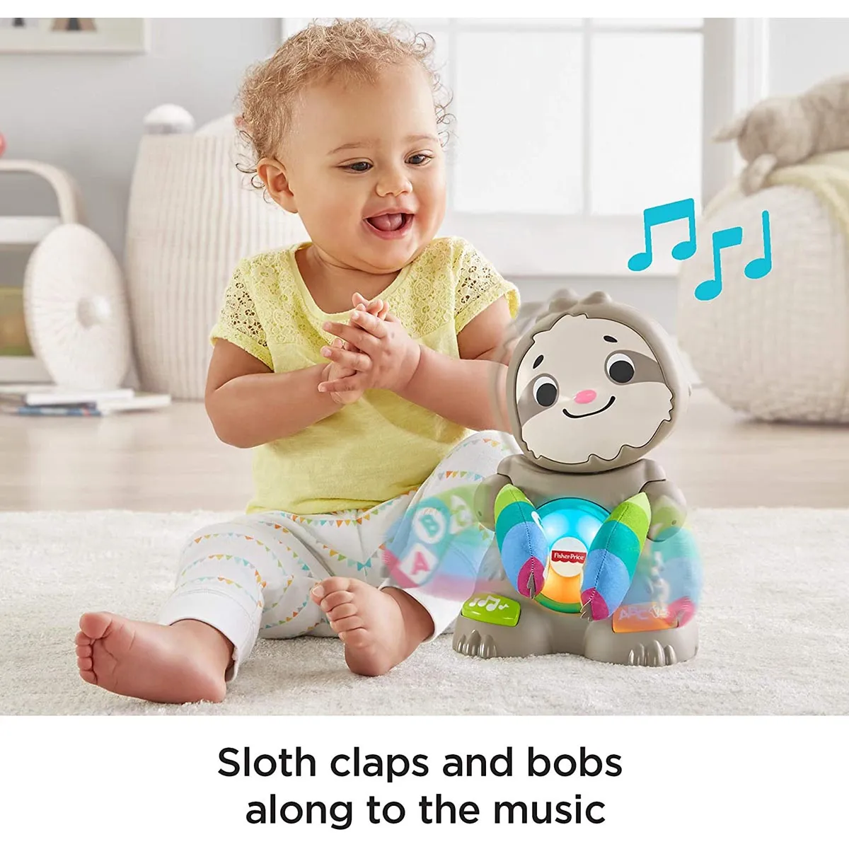 Fisher-Price Linkimals Smooth Moves Sloth Toy