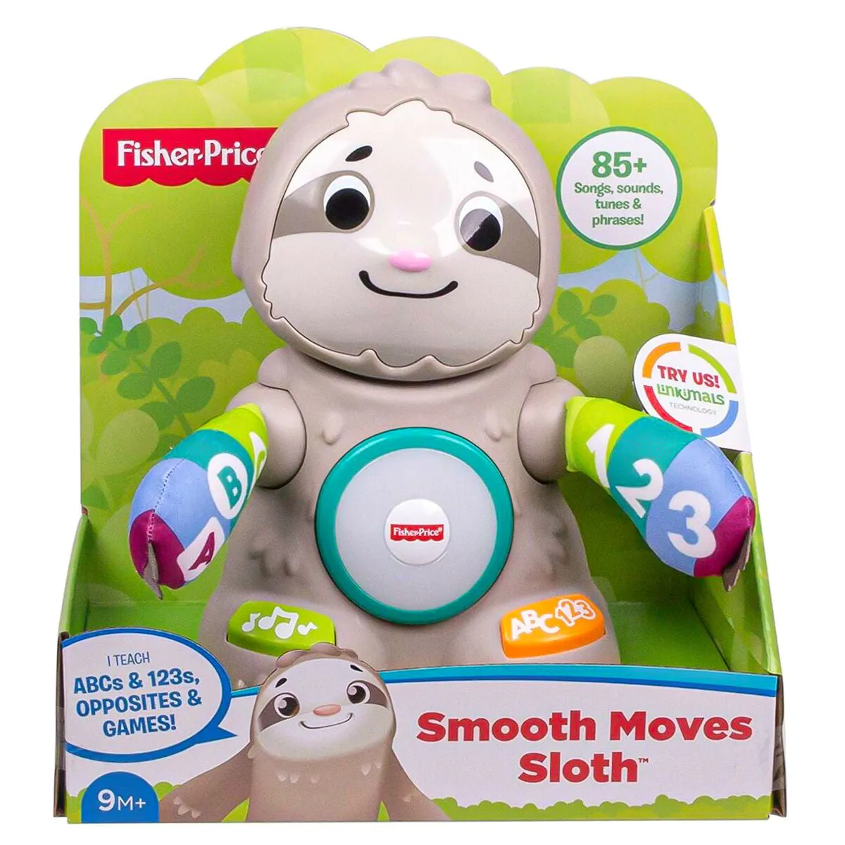 Fisher-Price Linkimals Smooth Moves Sloth Toy