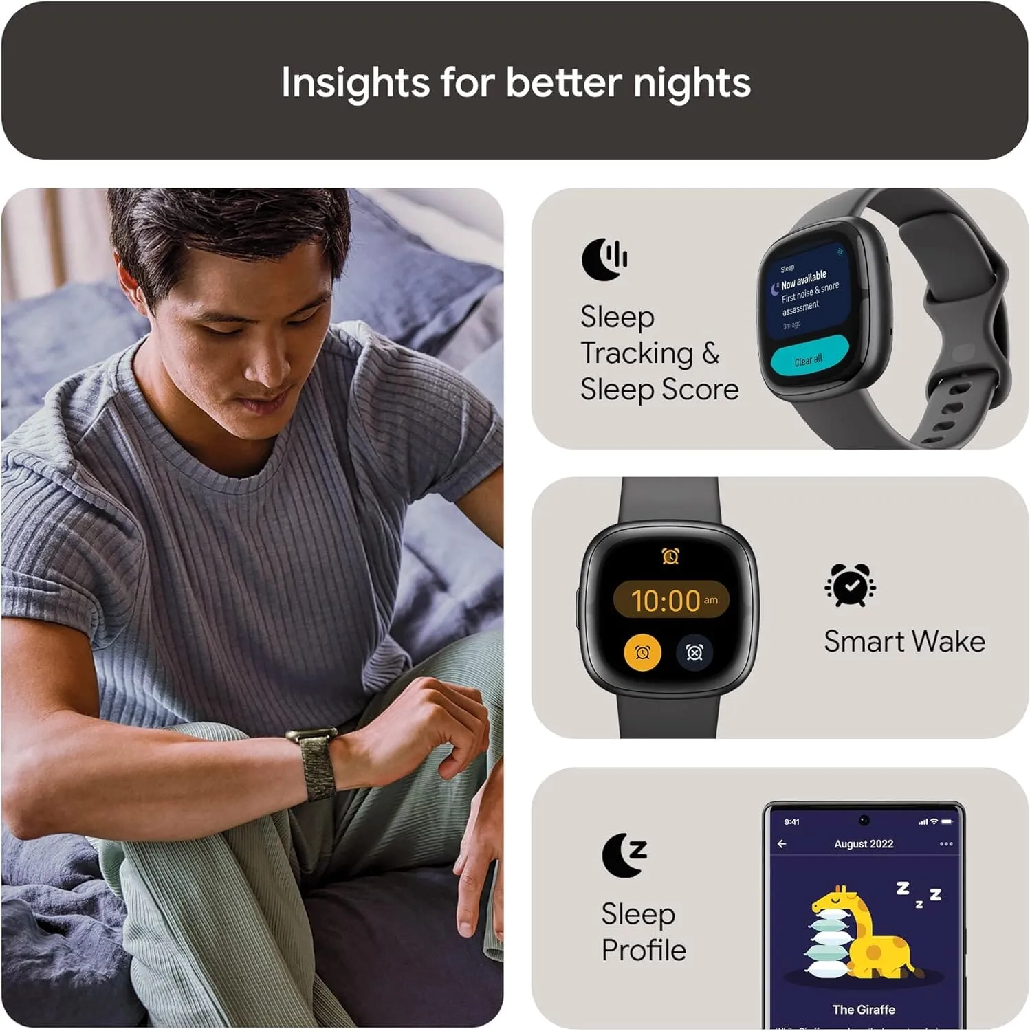 Fitbit Sense 2 Advanced Health and Fitness Smartwatch (Refurbished)