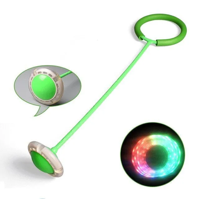 Flashing Skip Ball - Glowing Bouncing Balls for Kids