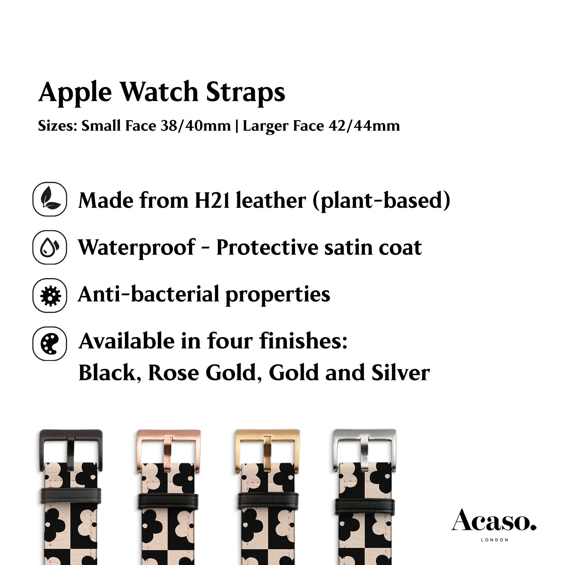 Flower Power Apple Watch Strap