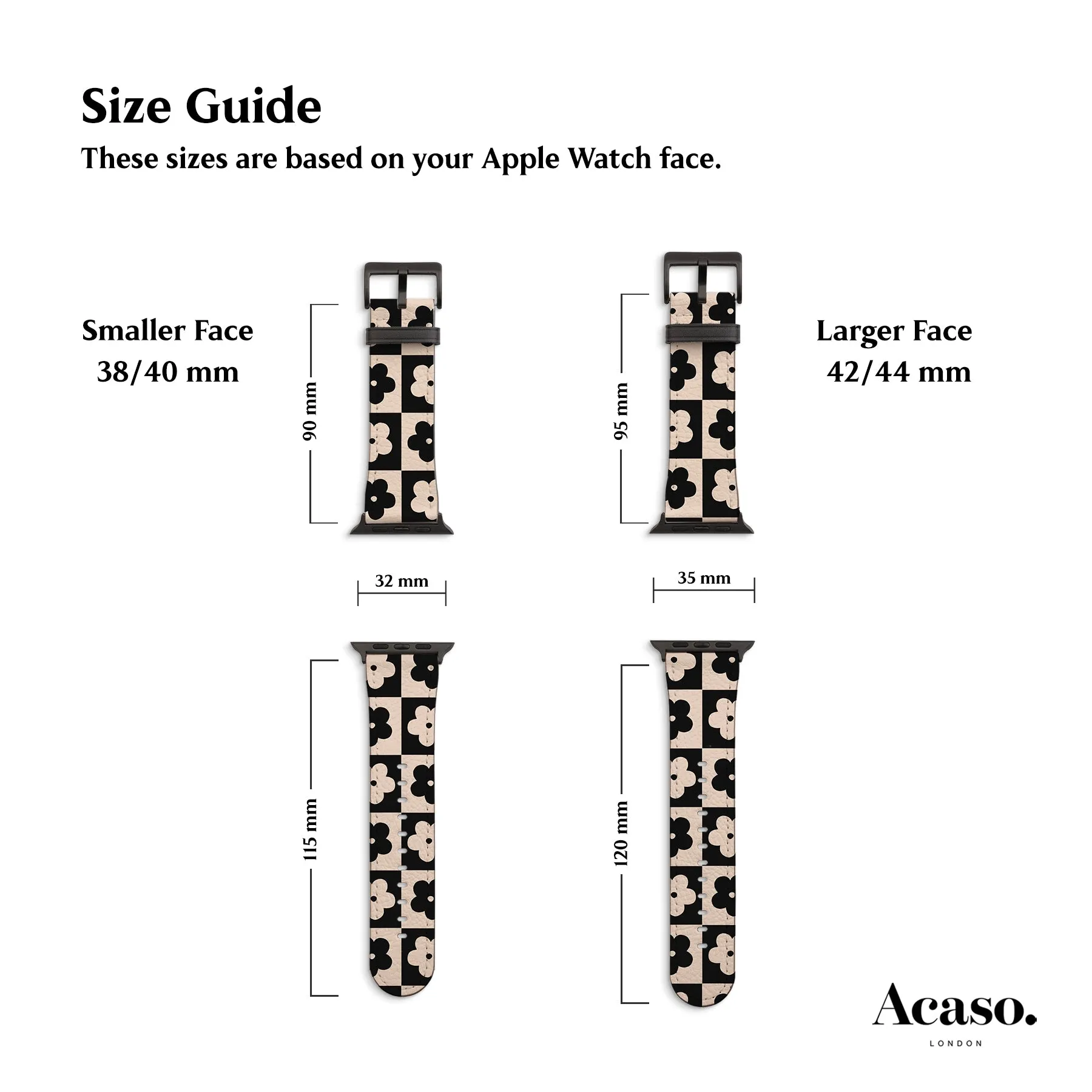 Flower Power Apple Watch Strap