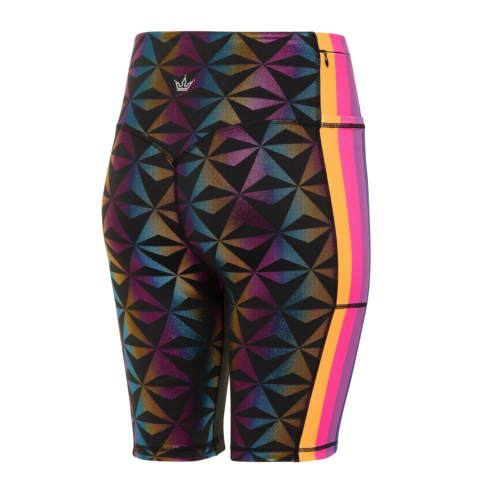 Geodesic Night Biker Shorts